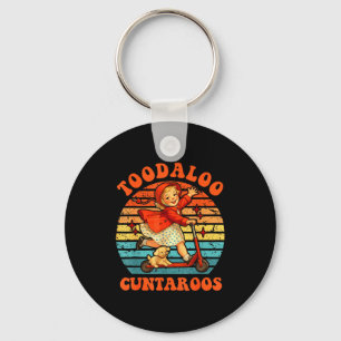 Toodaloo cuntaroos funny scooter sassy girl key ring