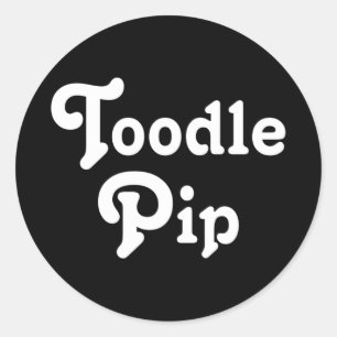 Toodle Pip Classic Round Sticker
