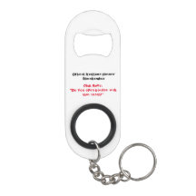 Toof Mini Bottle Opener With Keychain