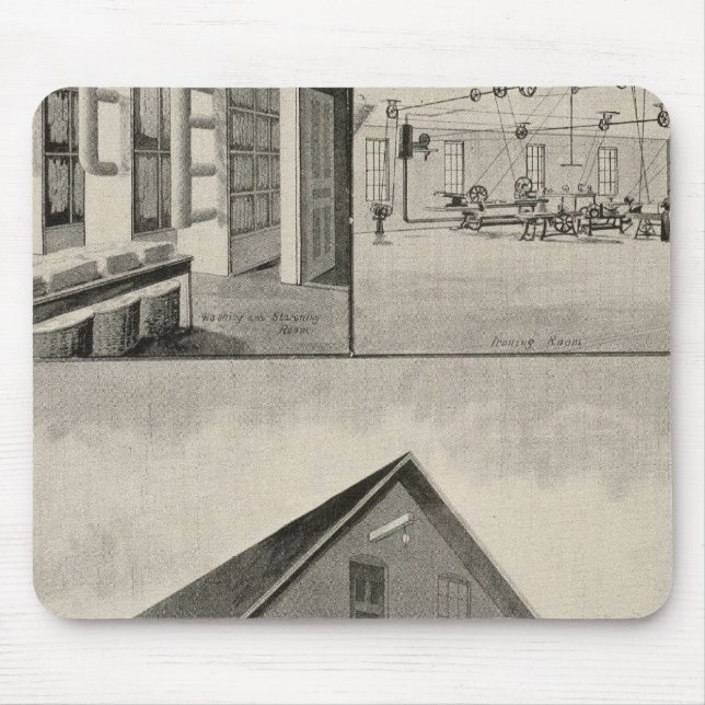 Toof's Laundry, Concord, NH Mouse Mat (Front)