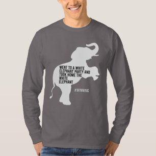 Took Home White Elephant Funny T-Shirt