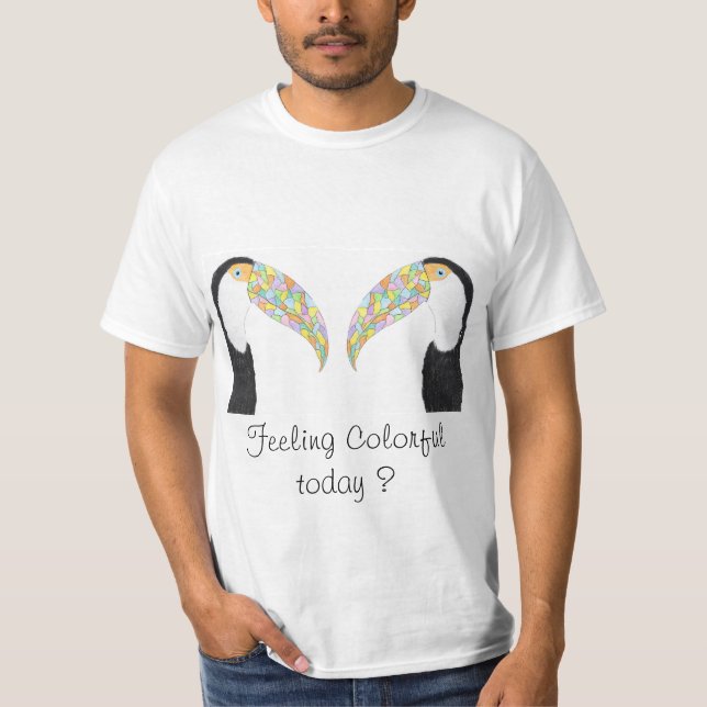 Tooken Feeling Colourful today T-Shirt (Front)