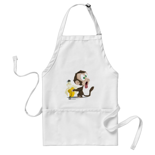 Tooky Gon' Be Sick White Aprons (Front)
