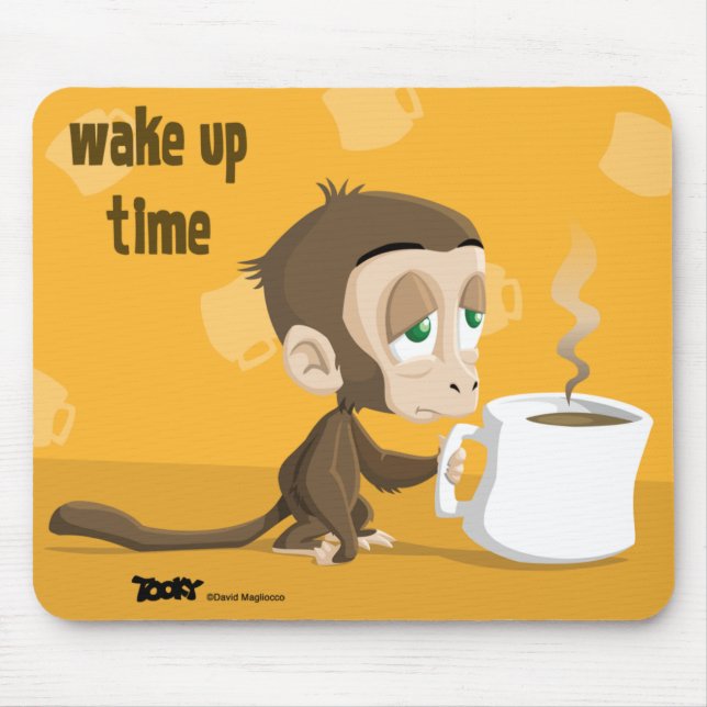 Tooky Wake Up Time Mousepad (Front)