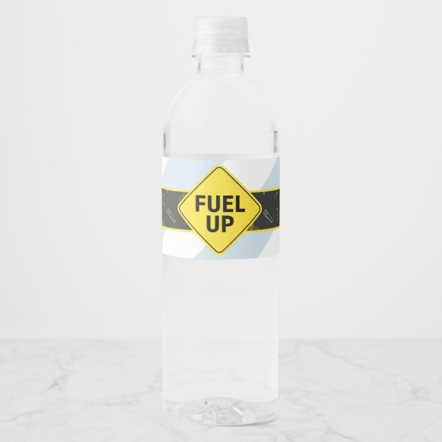 Tool and Construction Water Bottle Labels (Front)