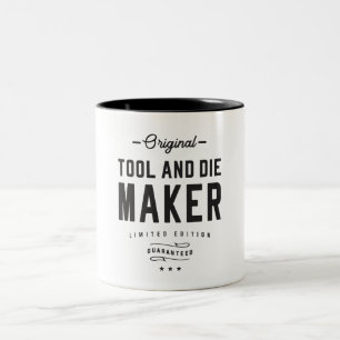 Tool and Die Maker Job Title Occupation Two-Tone Coffee Mug