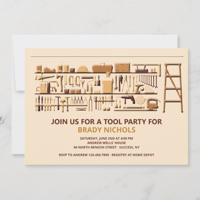 Tool Bench Invitation (Front)