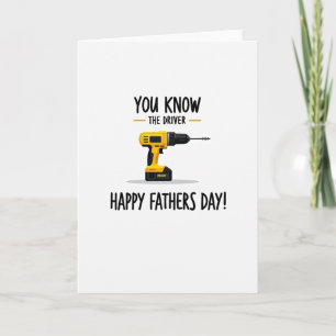 Tool Illustration Fathers Day Card