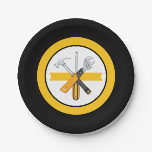 Tool Party Plate - Construction Theme Party decor
