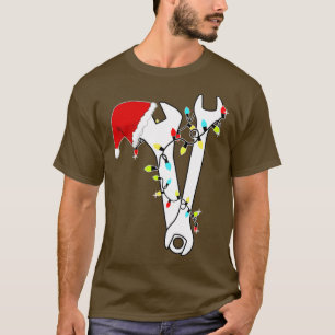 Tool Wrench Technician Mechanic Engineer Christmas T-Shirt