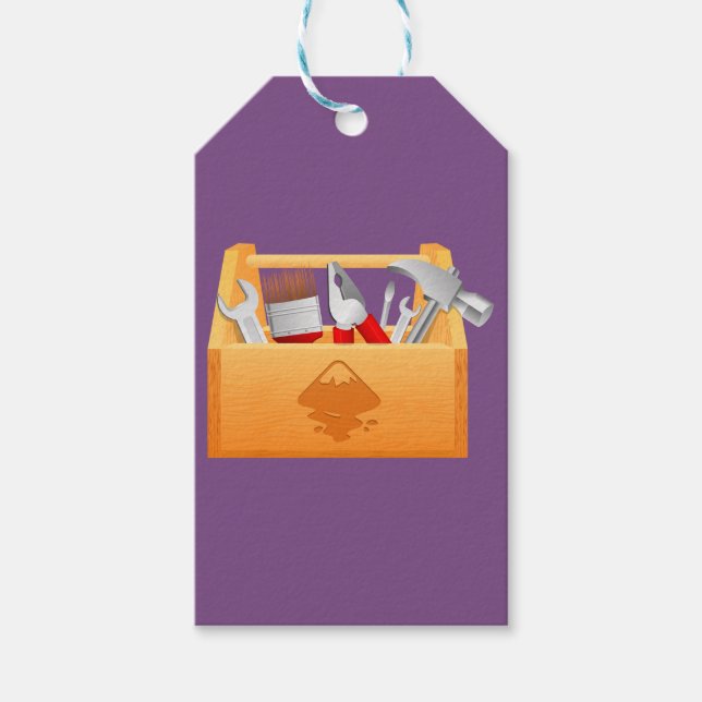 Toolbox Custom Gift Tags (Front)