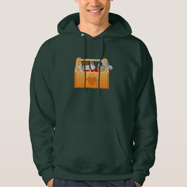 Toolbox Mens Hoodie (Front)