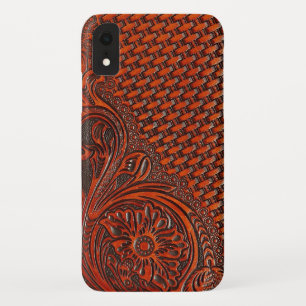 Tooled leather case