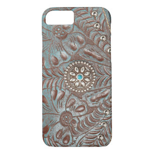 Tooled leather case