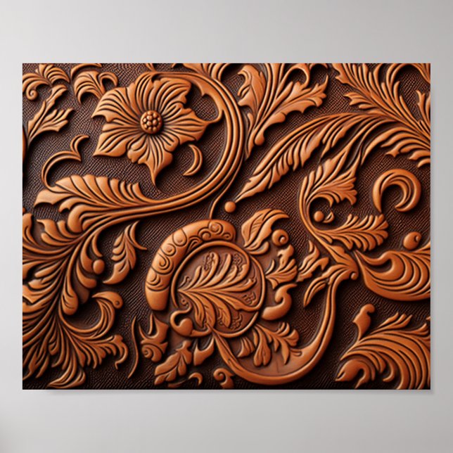 Tooled Leather Poster (Front)