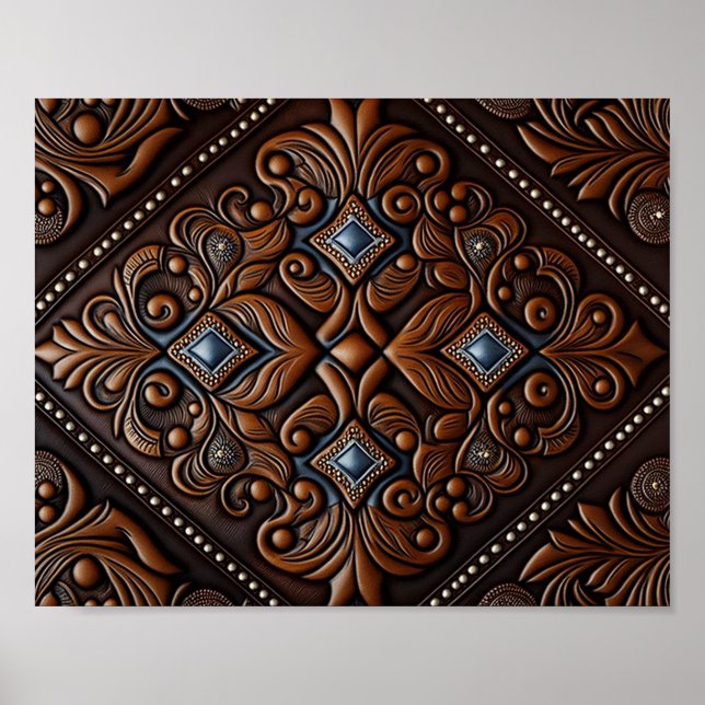 Tooled Leather Poster (Front)