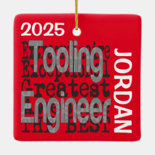 Tooling Engineer Extraordinaire CUSTOM Ceramic Ornament