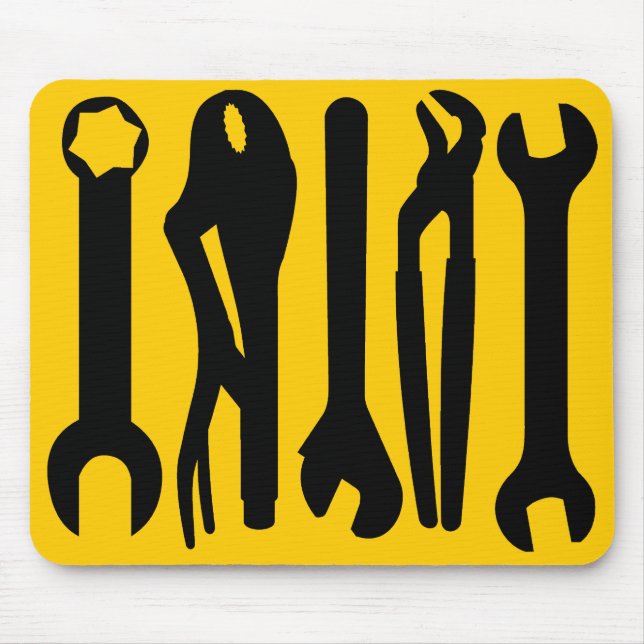 Tools - Amber Mouse Mat (Front)