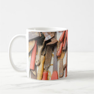 Tools Antique Rustic Red Man Tool Coffee Mug