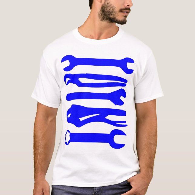 Tools - blue T-Shirt (Front)