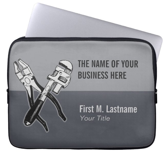 TOOLS custom laptop sleeves (Front)