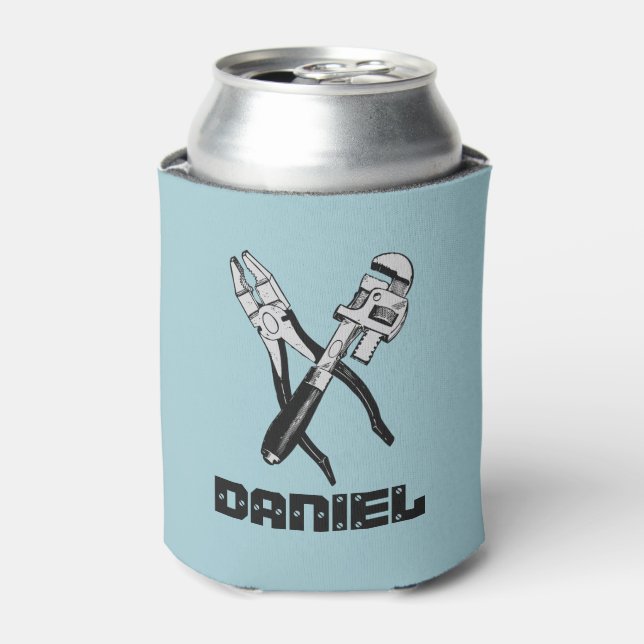 TOOLS custom monogram drink coolers (Can Front)