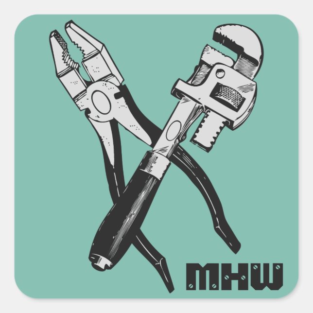 TOOLS custom stickers (Front)