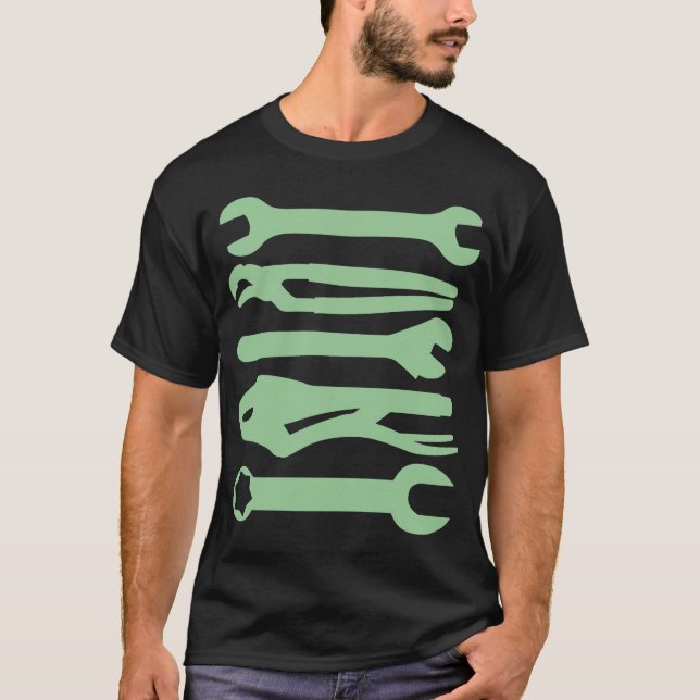 Tools - Faded Green T-Shirt (Front)