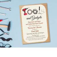 Tools & Gadgets Honey Do Shower Invitation