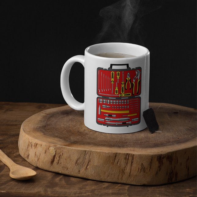 Tools In A Tool Box Coffee Mug (Creator Uploaded)