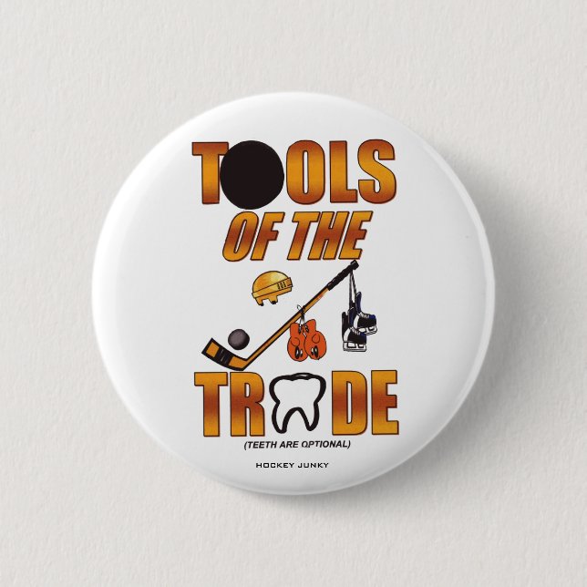 TOOLS OF THE TRADE 6 CM ROUND BADGE (Front)