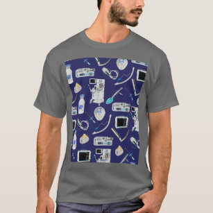 Tools of the Trade SPACE BLUE Anaesthesia Anaesthe T-Shirt
