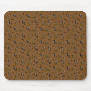 Tools Pattern Mouse Mat