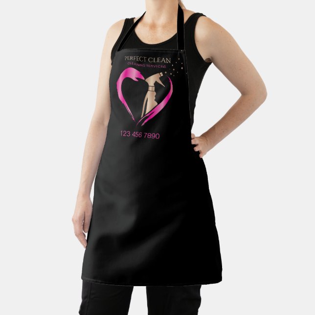Tools with Heart House and Office Cleaning Apron (Insitu)
