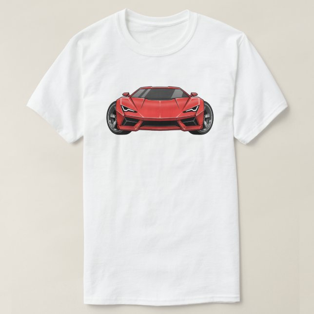 Toon Car Style T-Shirt (Design Front)