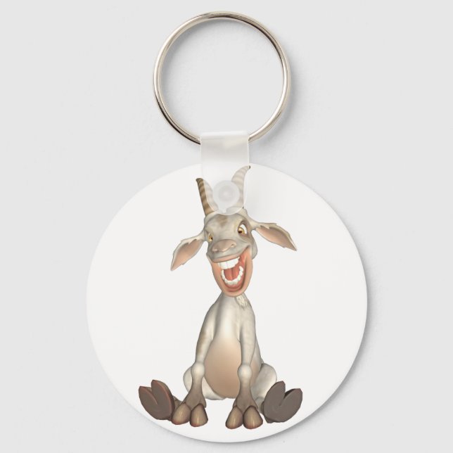 toon goat key ring (Front)