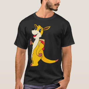 toon Kangaroo Kids School Australia T-Shirt