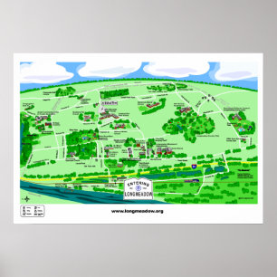 Toon of Longmeadow Poster (23.38x16" updated 2016)