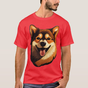 toon Shiba Inu Dog Cute Shiba Inu 1 T-Shirt