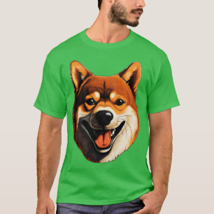 toon Shiba Inu Dog Cute Shiba Inu 2 T-Shirt