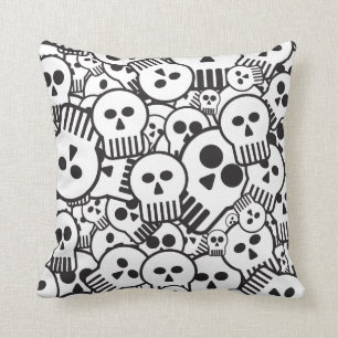 toon skulls cushion
