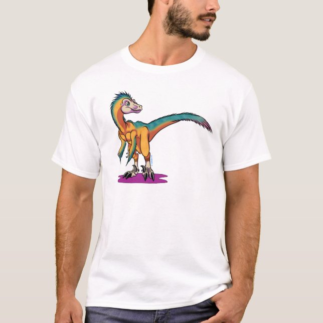 Toon Velociraptor Tee (Front)