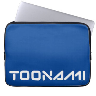 Toonami Digital Font Logo Laptop Sleeve