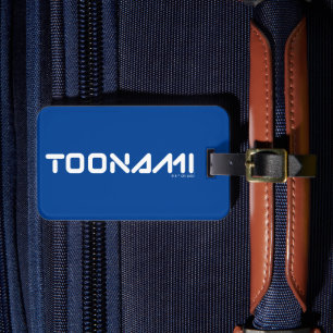 Toonami Digital Font Logo Luggage Tag