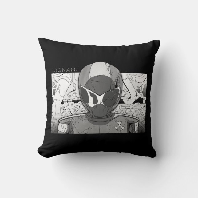 Toonami TOM 5 Countdown Comic Bumper Cushion (Front)