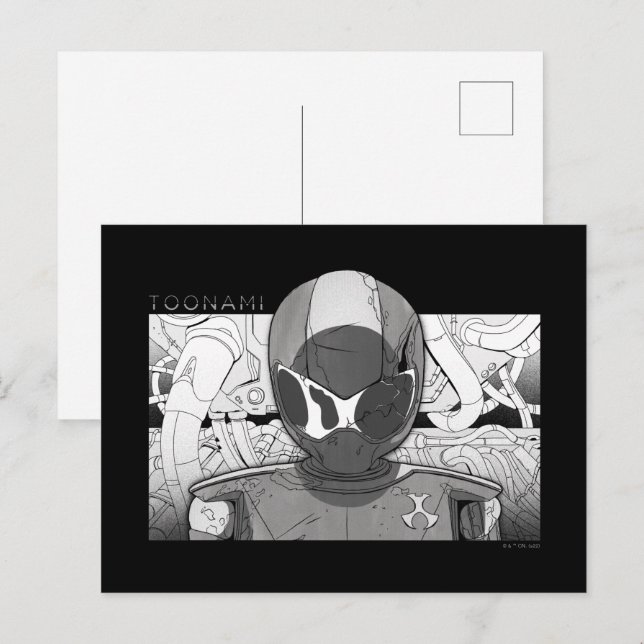 Toonami TOM 5 Countdown Comic Bumper Postcard (Front/Back)