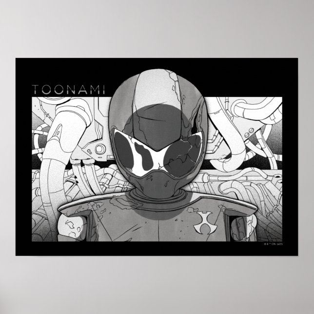 Toonami TOM 5 Countdown Comic Bumper Poster (Front)