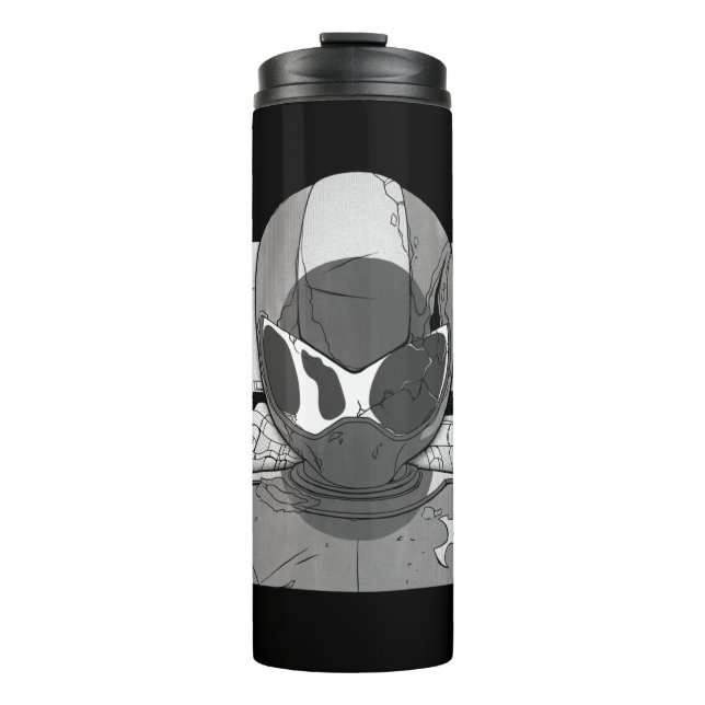 Toonami TOM 5 Countdown Comic Bumper Thermal Tumbler (Front)