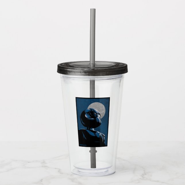 Toonami TOM 5 Moonlight Graphic Acrylic Tumbler (Front)