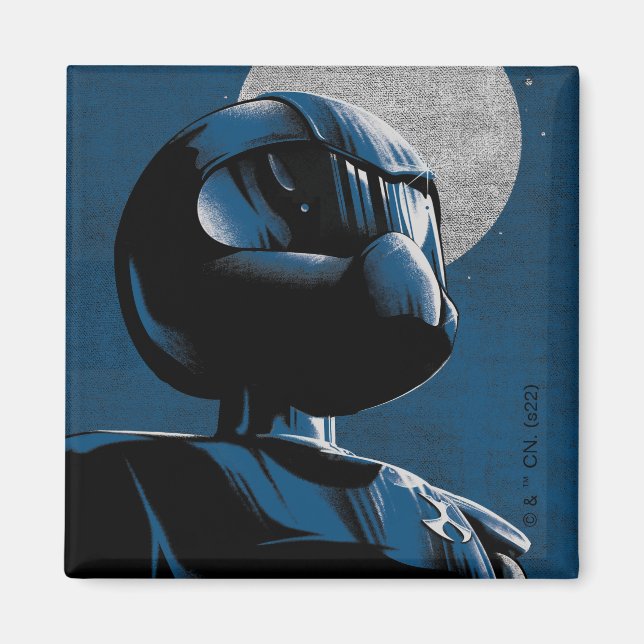 Toonami TOM 5 Moonlight Graphic Magnet (Front)